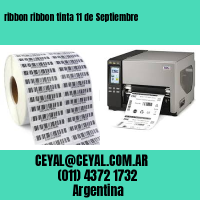 ribbon ribbon tinta 11 de Septiembre