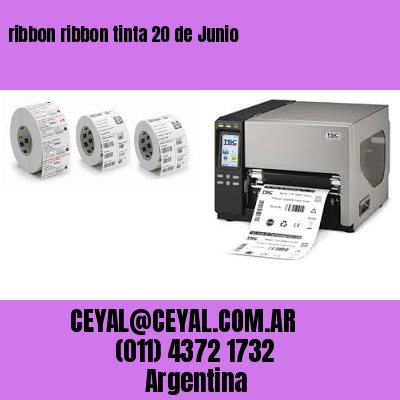 ribbon ribbon tinta 20 de Junio