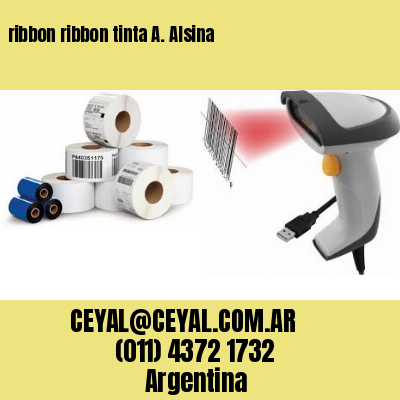 ribbon ribbon tinta A. Alsina