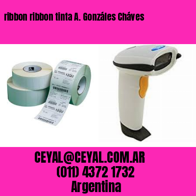 ribbon ribbon tinta A. Gonzáles Cháves