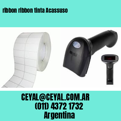 ribbon ribbon tinta Acassuso