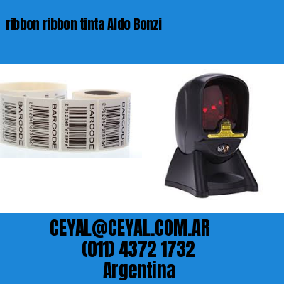 ribbon ribbon tinta Aldo Bonzi