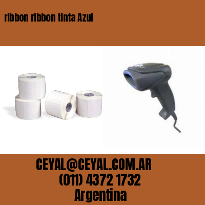 ribbon ribbon tinta Azul