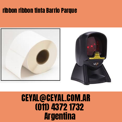 ribbon ribbon tinta Barrio Parque