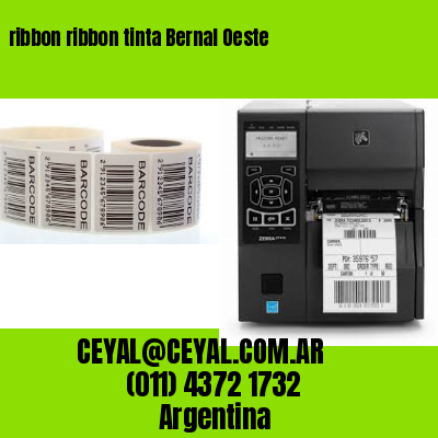 ribbon ribbon tinta Bernal Oeste
