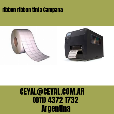 ribbon ribbon tinta Campana