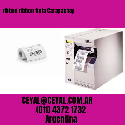 ribbon ribbon tinta Carapachay