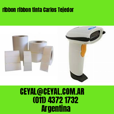 ribbon ribbon tinta Carlos Tejedor