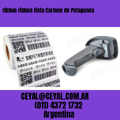 ribbon ribbon tinta Carmen de Patagones