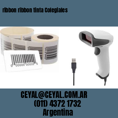 ribbon ribbon tinta Colegiales