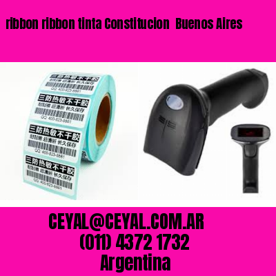 ribbon ribbon tinta Constitucion  Buenos Aires