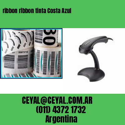 ribbon ribbon tinta Costa Azul