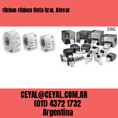 ribbon ribbon tinta Gral. Alvear