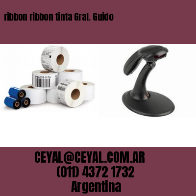 ribbon ribbon tinta Gral. Guido