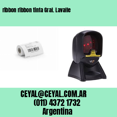 ribbon ribbon tinta Gral. Lavalle