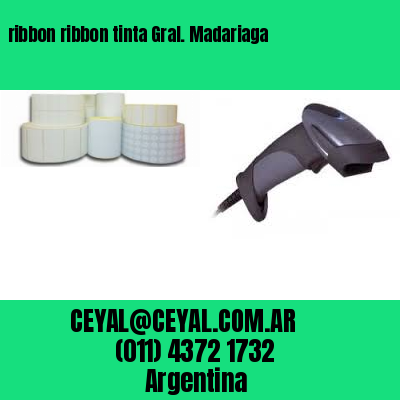 ribbon ribbon tinta Gral. Madariaga