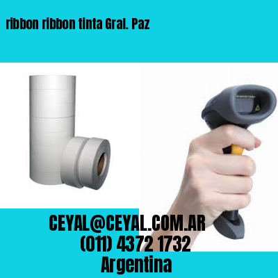 ribbon ribbon tinta Gral. Paz