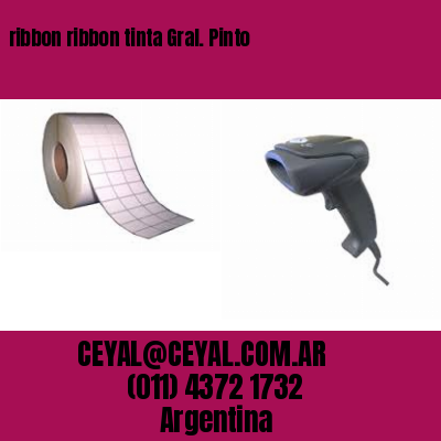 ribbon ribbon tinta Gral. Pinto