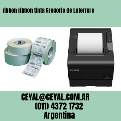 ribbon ribbon tinta Gregorio de Laferrere