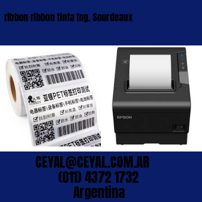 ribbon ribbon tinta Ing. Sourdeaux