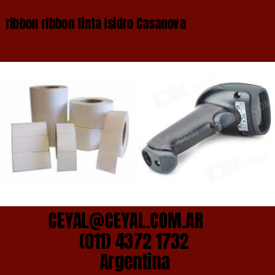ribbon ribbon tinta Isidro Casanova