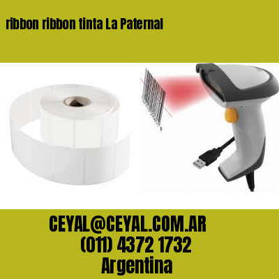 ribbon ribbon tinta La Paternal