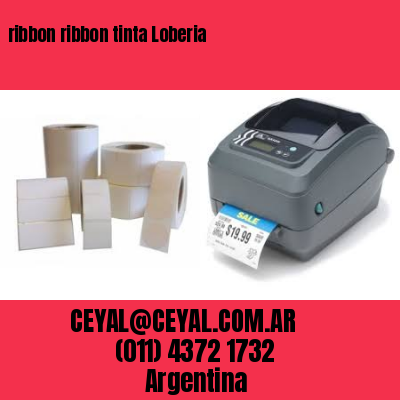 ribbon ribbon tinta Loberia