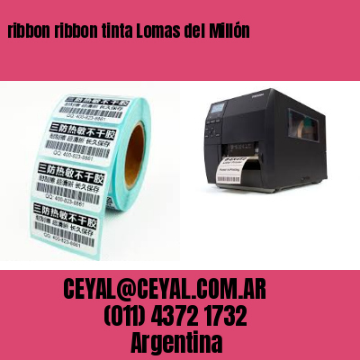 ribbon ribbon tinta Lomas del Millón