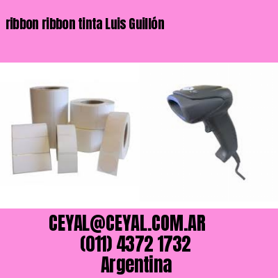 ribbon ribbon tinta Luis Guillón