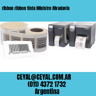 ribbon ribbon tinta Ministro Rivadavia