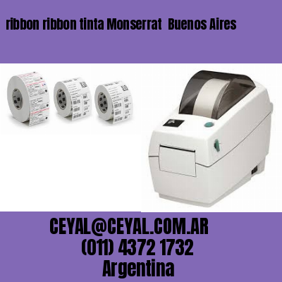 ribbon ribbon tinta Monserrat  Buenos Aires