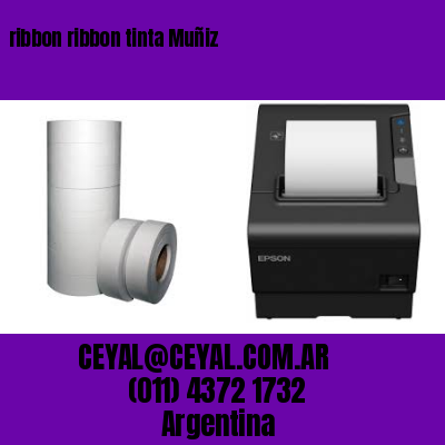 ribbon ribbon tinta Muñiz