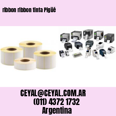 ribbon ribbon tinta Pigüé