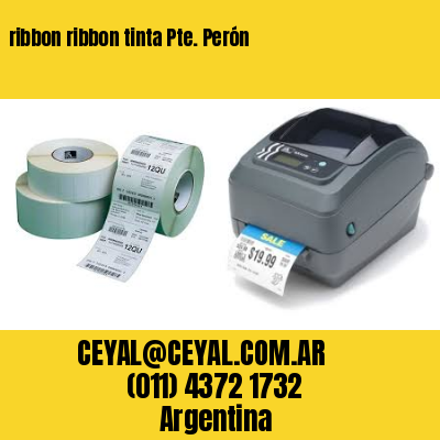 ribbon ribbon tinta Pte. Perón