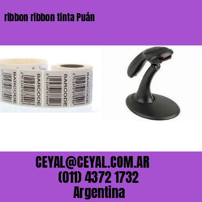 ribbon ribbon tinta Puán