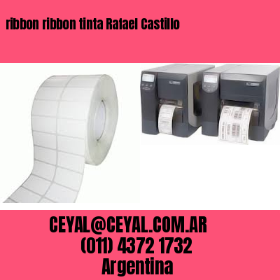 ribbon ribbon tinta Rafael Castillo