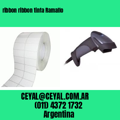 ribbon ribbon tinta Ramallo