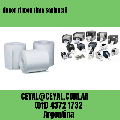 ribbon ribbon tinta Salliqueló