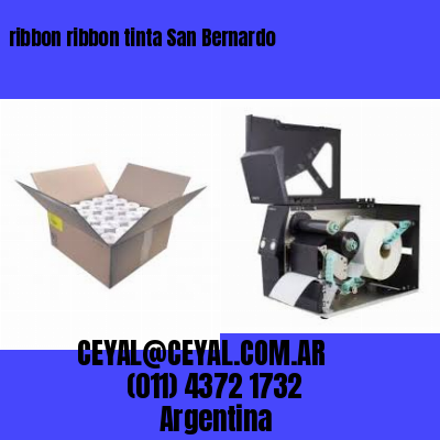 ribbon ribbon tinta San Bernardo