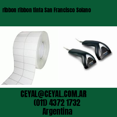 ribbon ribbon tinta San Francisco Solano