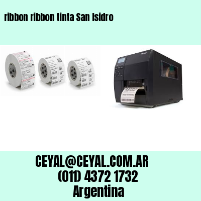 ribbon ribbon tinta San Isidro