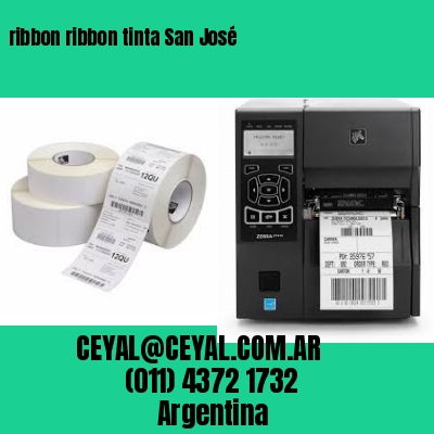ribbon ribbon tinta San José