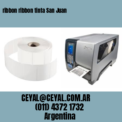 ribbon ribbon tinta San Juan