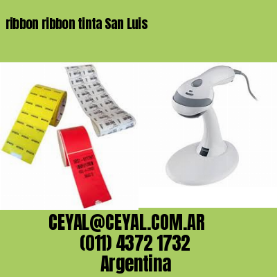 ribbon ribbon tinta San Luis