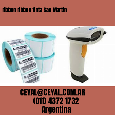 ribbon ribbon tinta San Martín