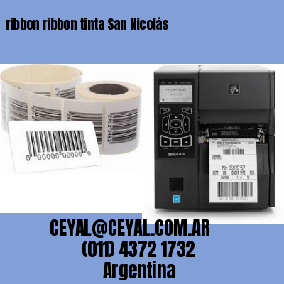 ribbon ribbon tinta San Nicolás