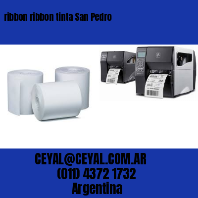 ribbon ribbon tinta San Pedro