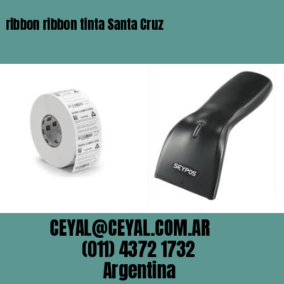 ribbon ribbon tinta Santa Cruz