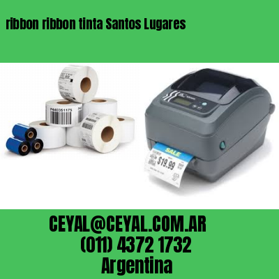 ribbon ribbon tinta Santos Lugares
