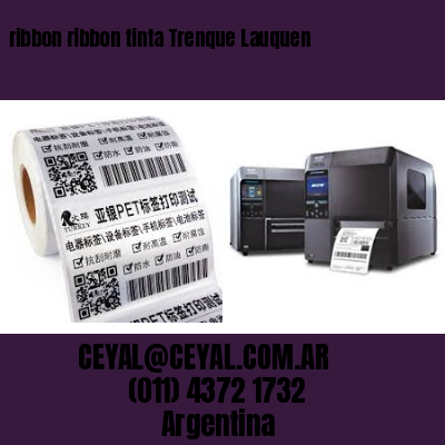 ribbon ribbon tinta Trenque Lauquen